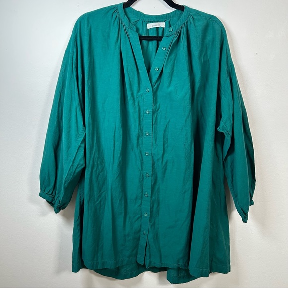 Doen Dresses & Skirts - DOEN Jo Mini Dress, Green, Size XS OVERSIZED